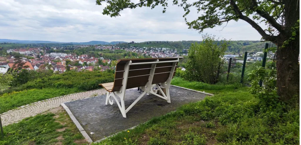 Florians Reise – Mosaik – Sitzplätze mit Weitblick – Auf den Spuren der Pachine Giganti / Big Bench Community Project