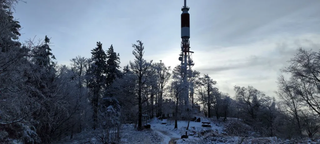 Donon Vogesen 2024– Wandern auf dem Berg der gefrorenen Winde